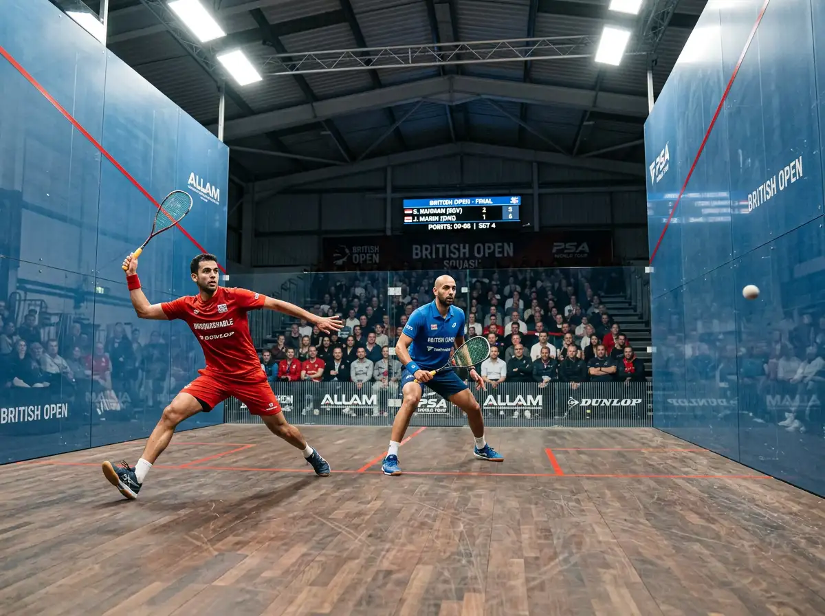 British Open Squash Wetten: Prestige-Turnier mit internationalen Top-Squashspielern und Wettquoten im Überblick