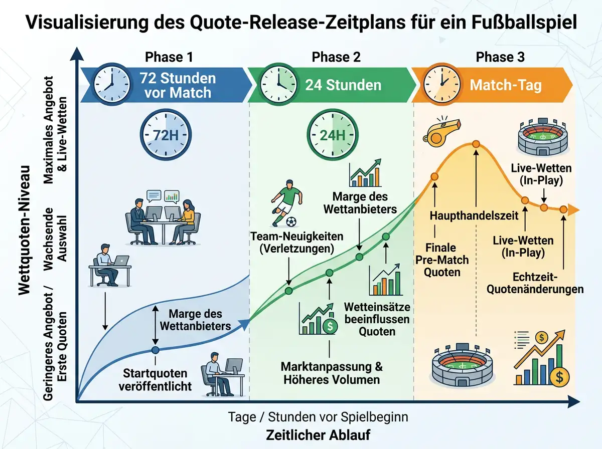 Optimales Timing für PSA World Tour Wetten – wann Quoten veröffentlicht werden und wie sie sich bewegen