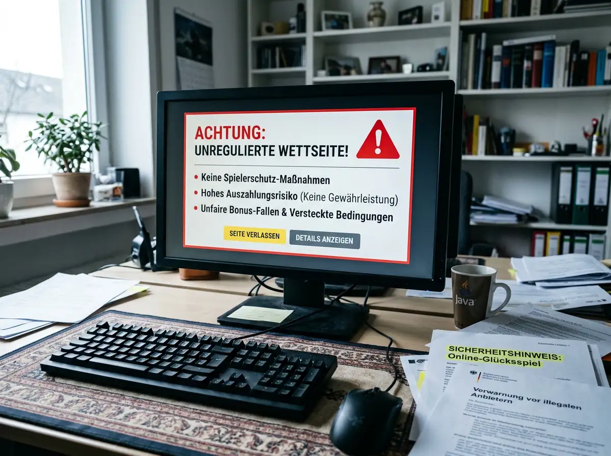Risiken für Squash-Wetter bei illegalen Sportwetten-Anbietern ohne GGL-Lizenz