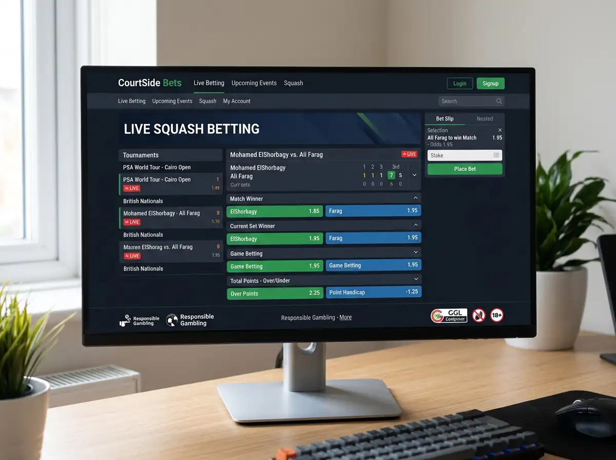 GGL-lizenzierte Anbieter für Squash Live-Wetten in Deutschland – Marktvergleich