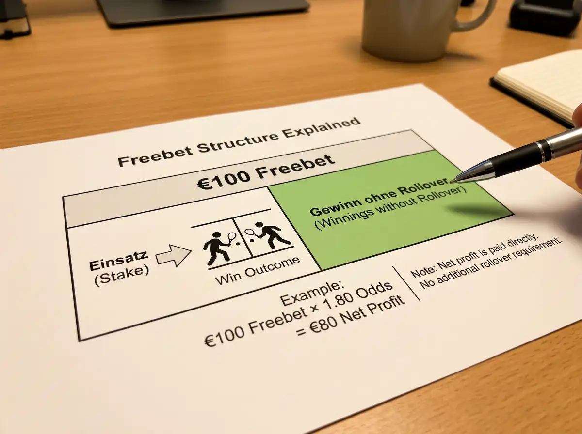 Freebet-Struktur Freiwette ohne Zeitlimit für Squash-Wetten in Deutschland erklärt
