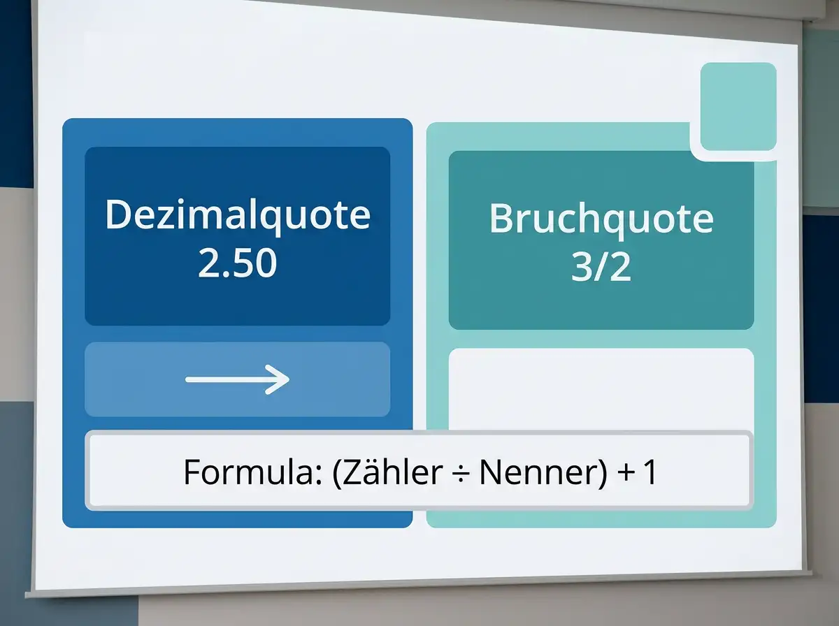 Bruchquoten versus Dezimalquoten beim Squash Wetten – Vergleich und Umrechnungslogik