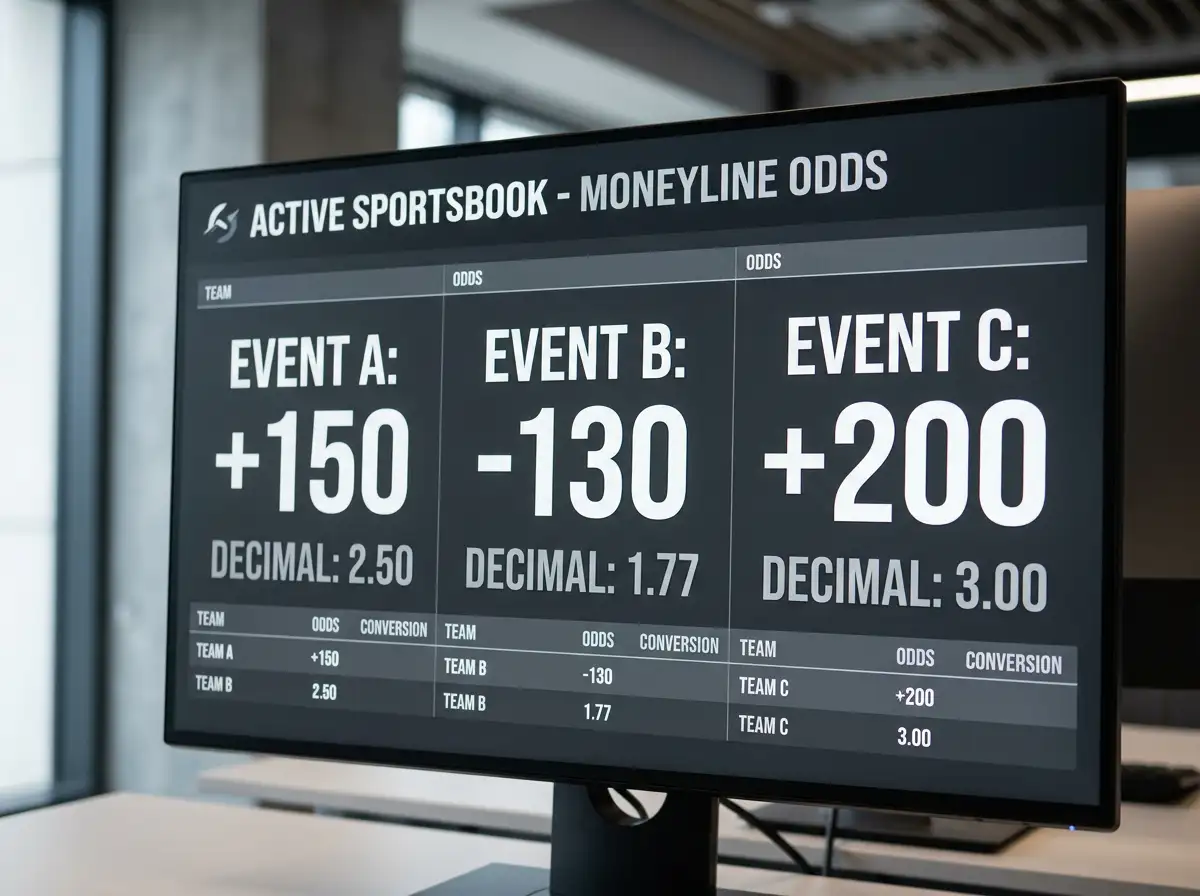 Moneyline-Quoten beim Squash Wetten – amerikanisches Format und Umrechnung in Dezimalquoten