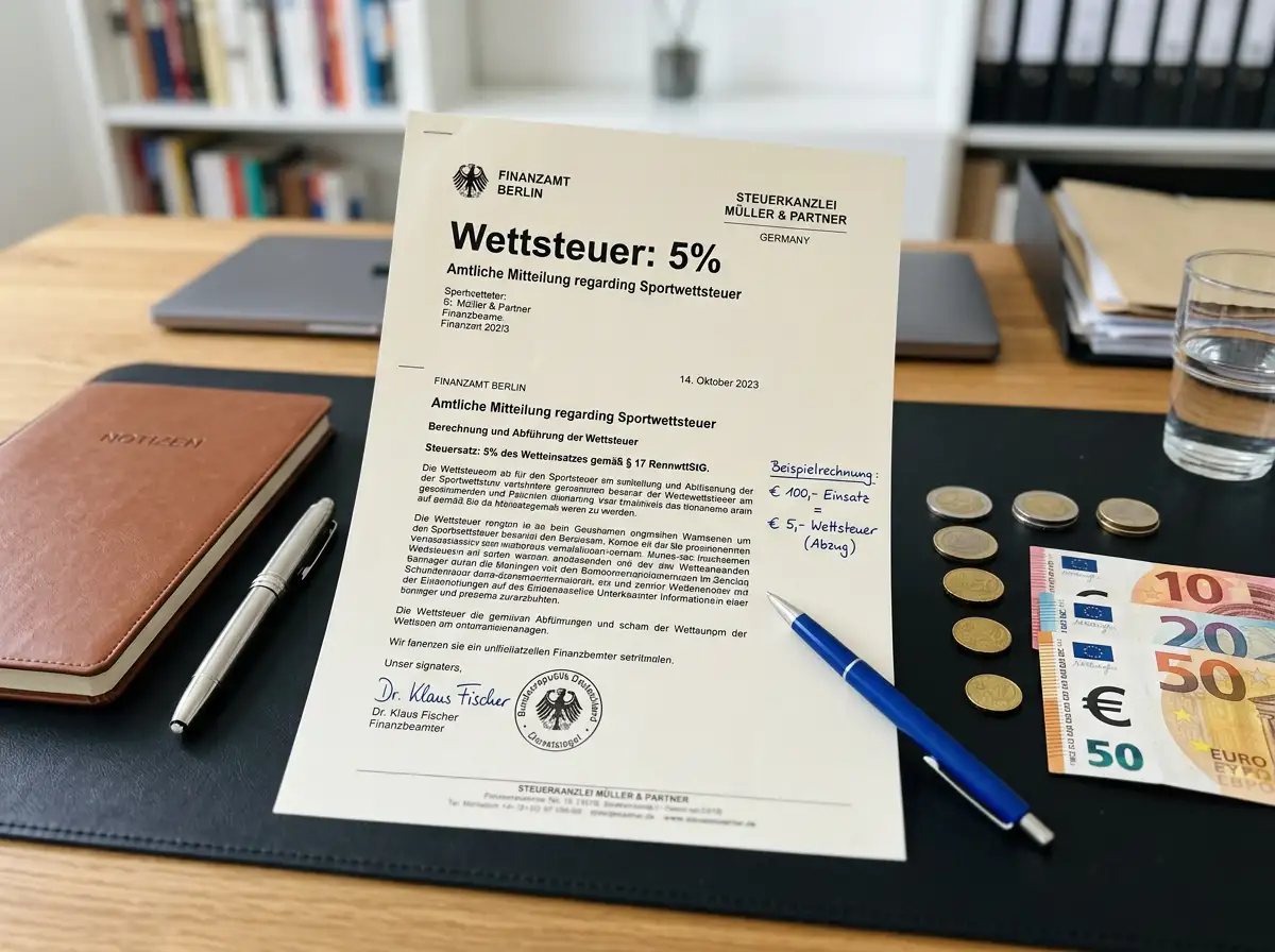 Wettsteuer bei Squash Wetten Deutschland 5,3 Prozent Abgabe Buchmacher Übernahme erklärt