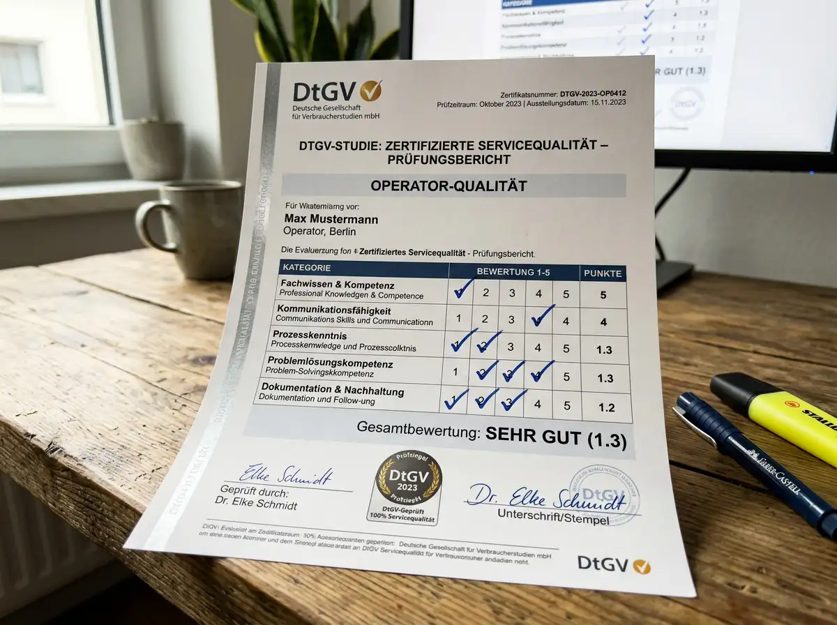 DtGV-Testergebnisse für Sportwetten-Anbieter-Quotenqualität – Referenz für Squash-Vergleich