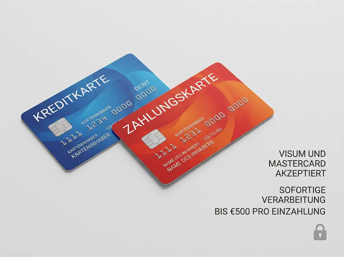Kreditkarte Sportwetten Einzahlung: Visa und Mastercard für den Squash Willkommensbonus nutzen